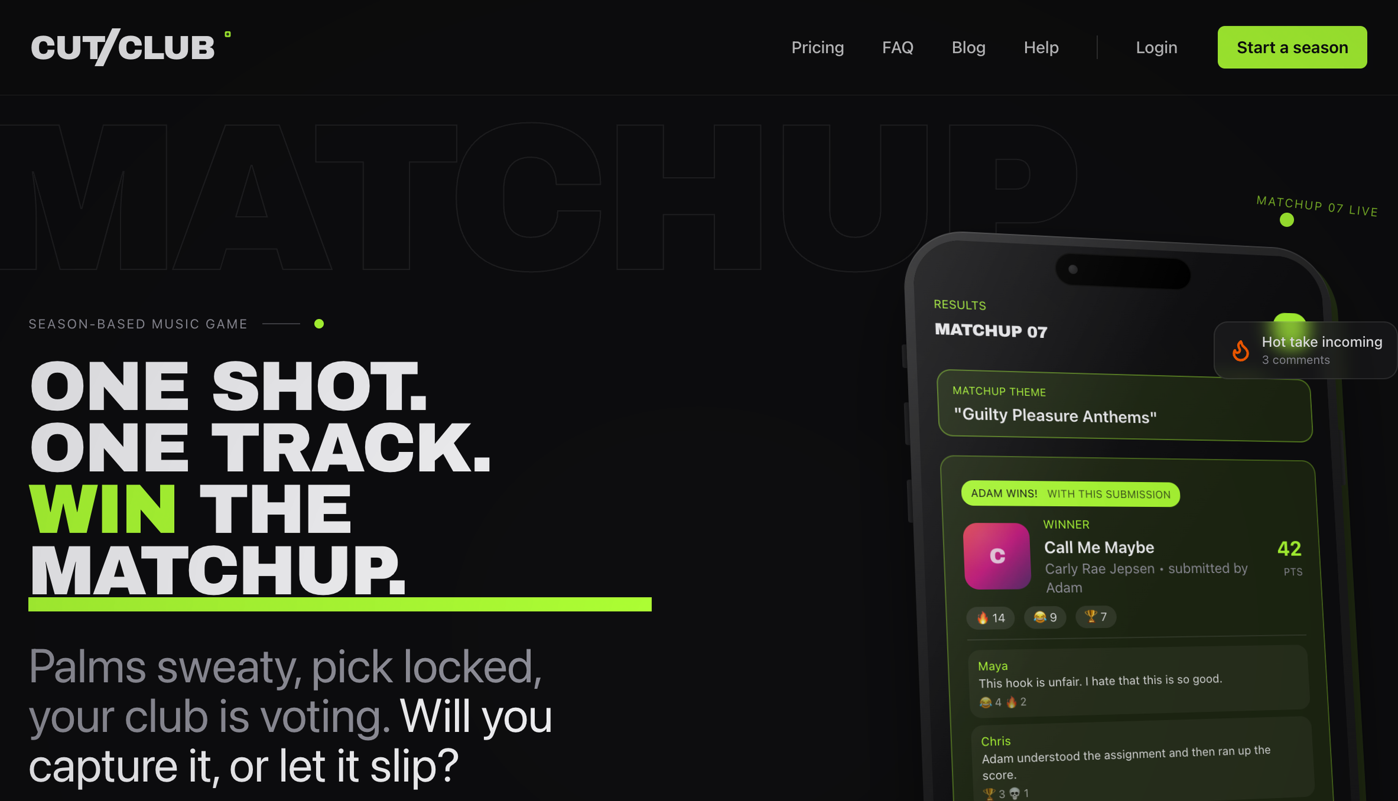 Cut Club screenshot